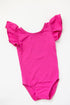 hot-pink-s-s-flutter-sleeve-leotard Mila &  Rose - Sophia's Style--2T--3